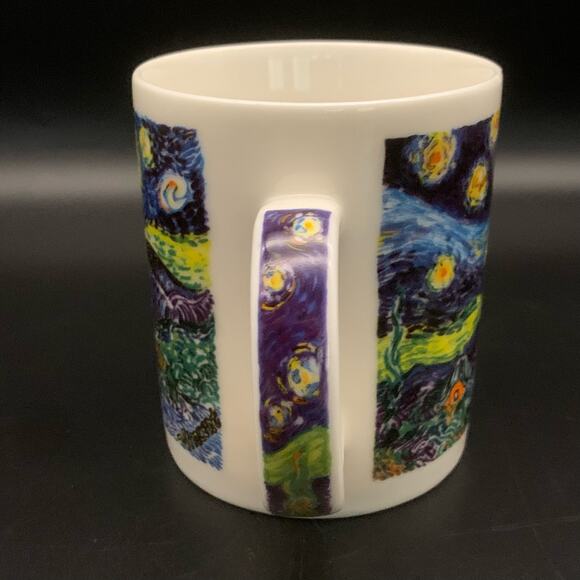 Chaleur Masters Collection Starry Night Vincent Van Gogh Mug Cup D. Burrows - Picture 4 of 10